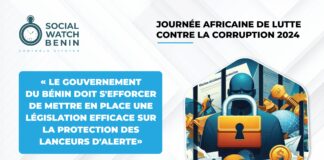 Journée africaine de lutte contre la corruption : Message de Social Watch Bénin au Président de la République